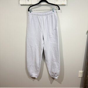 Aritzia Cozy Sweatfleece Mega Jogger Lavender S EUC